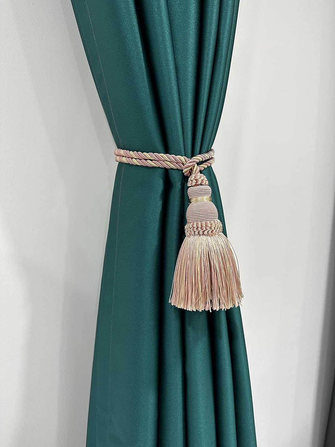 2 Pack Curtain Tie Backs Rope Tassels for Curtain Holdback