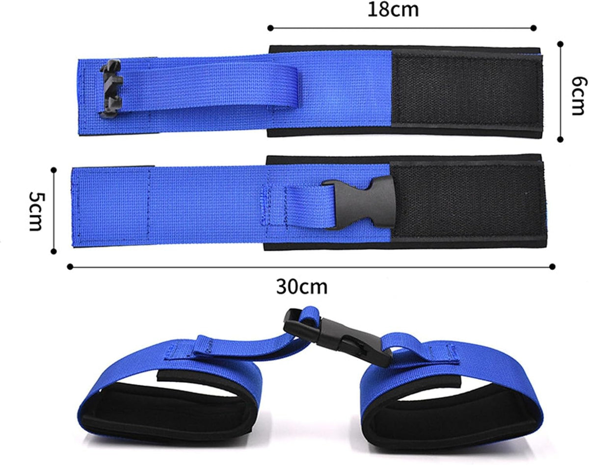 Flexibility Stretching Strap & Ankle Straps Kit, Gymnastics Cheerleading Standing Tumbling Equipment, Backhandspring Trainer for Yoga, Dance, Gymnastic Practice