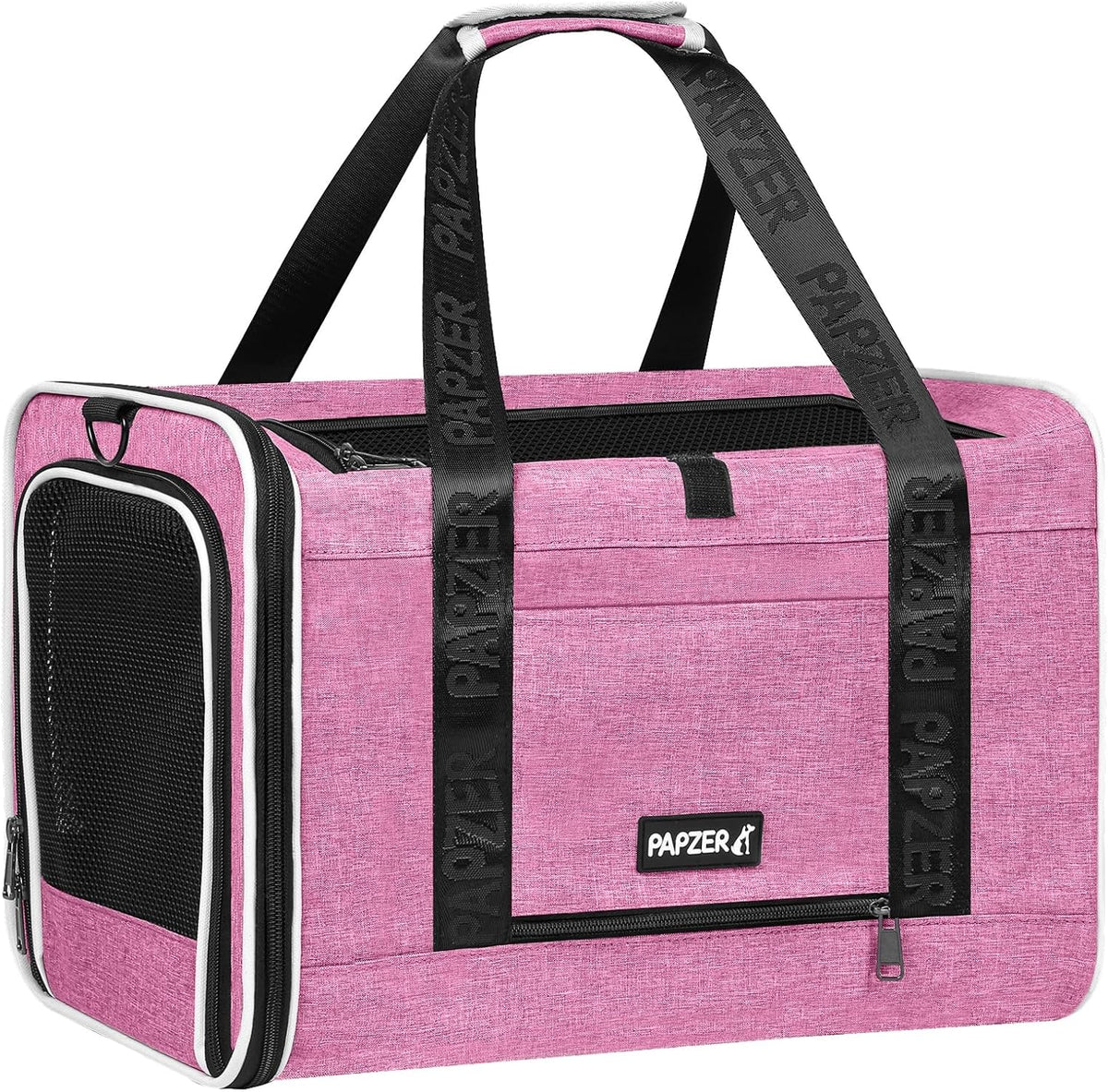 Cat Carrier for Travel, Soft-Sided, Top Loading, Privacy Curtain, to 20 lbs