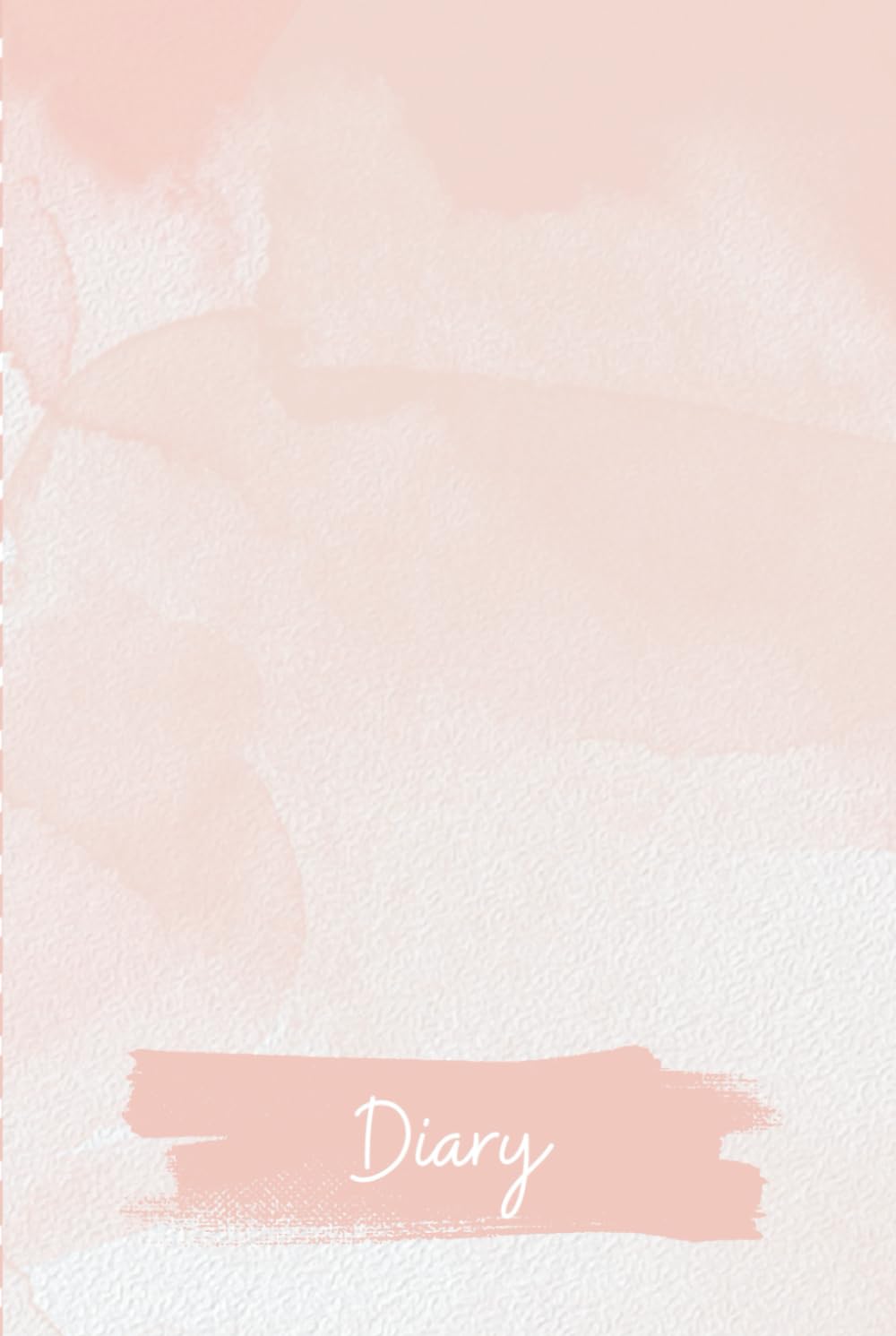 PASTEL COVER DIARY: Pretty Peach | 6 x 9 Inch 200 Premium Quality Colored Pages | Express your feelings, thoughts & memories