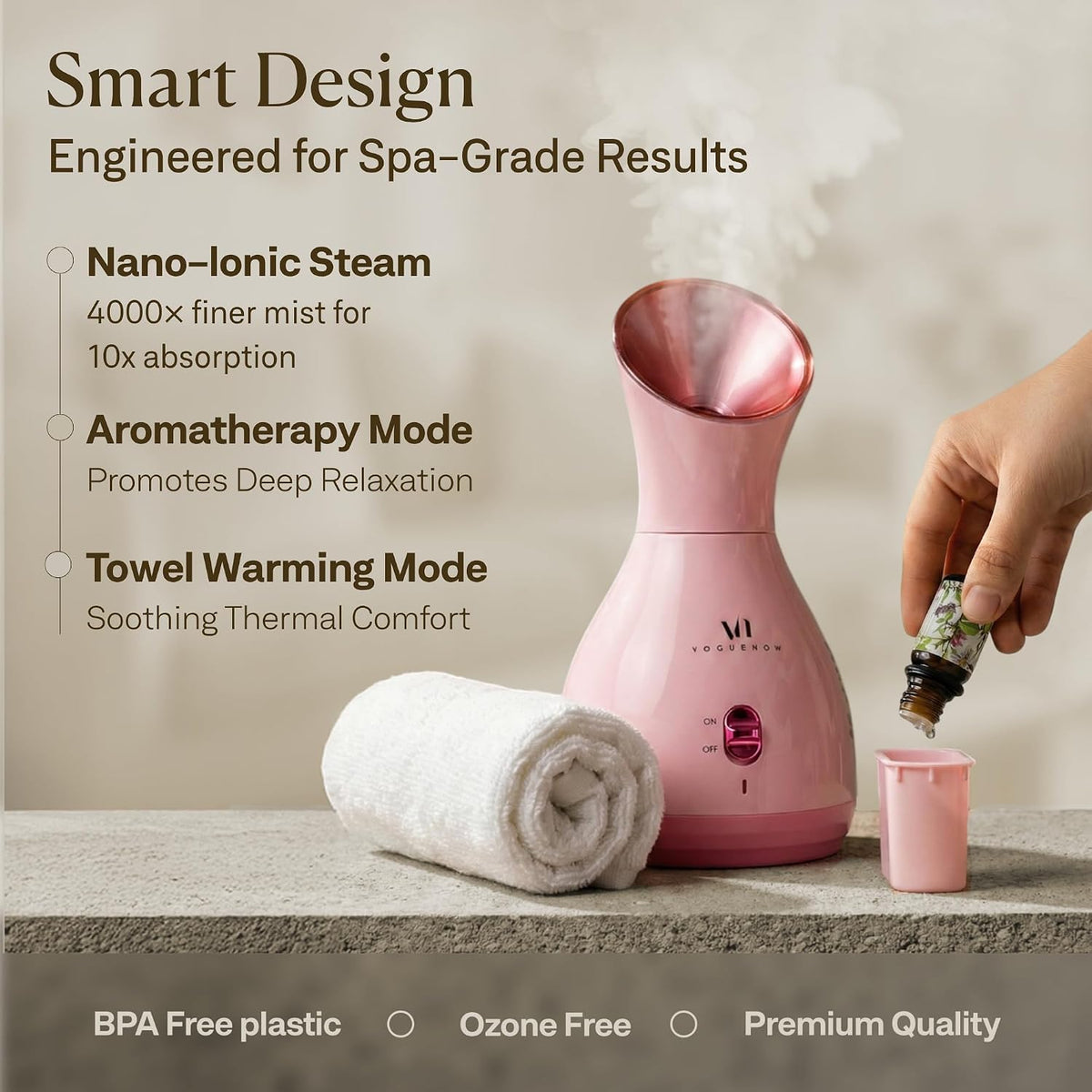 Facial Steamer Spa Kit with 17 Spa Tools for Complete At-Home Facial