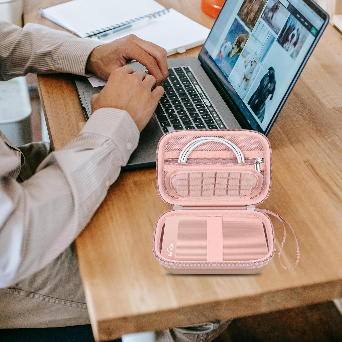 Hard Case for UnionSine Ultra Slim Portable External Hard Drive HDD