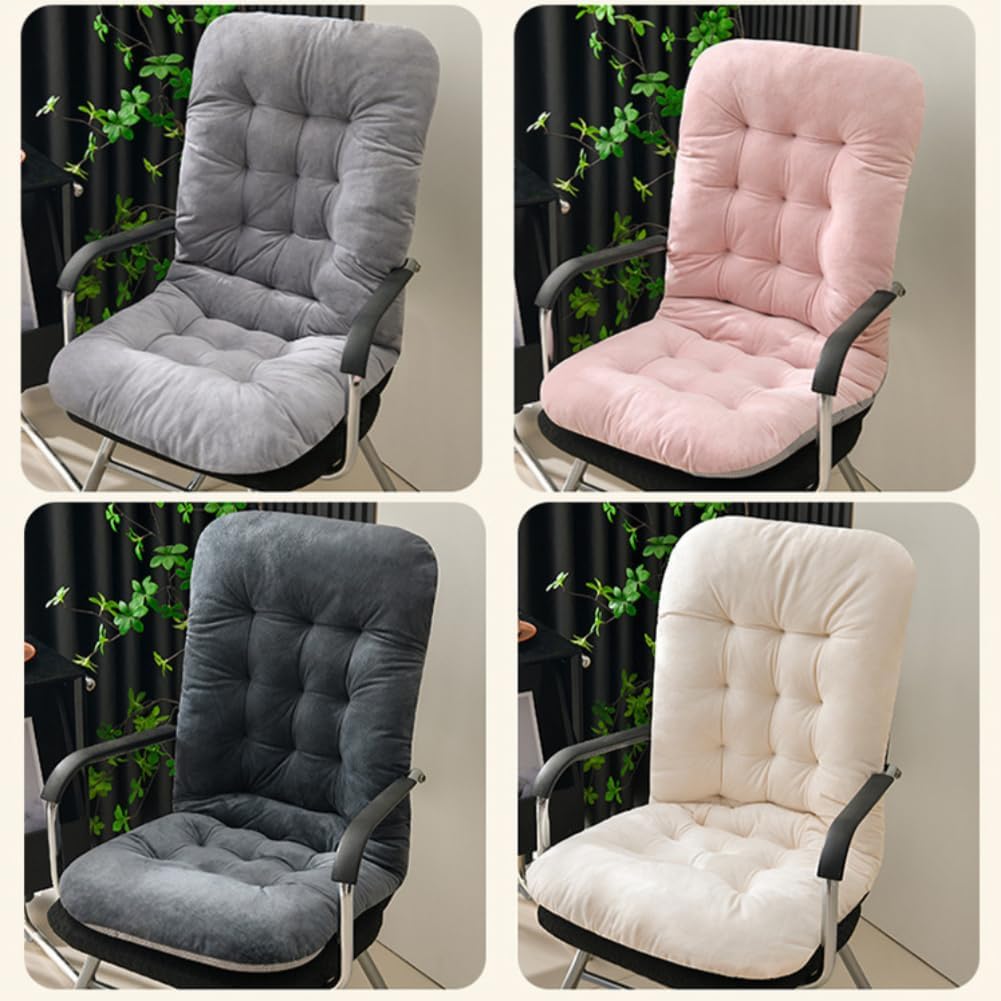 Office Chair Cushion Plush Seat Pad with Back Support Desk Cushions for Gamer Chair Recliner Rocking Chair