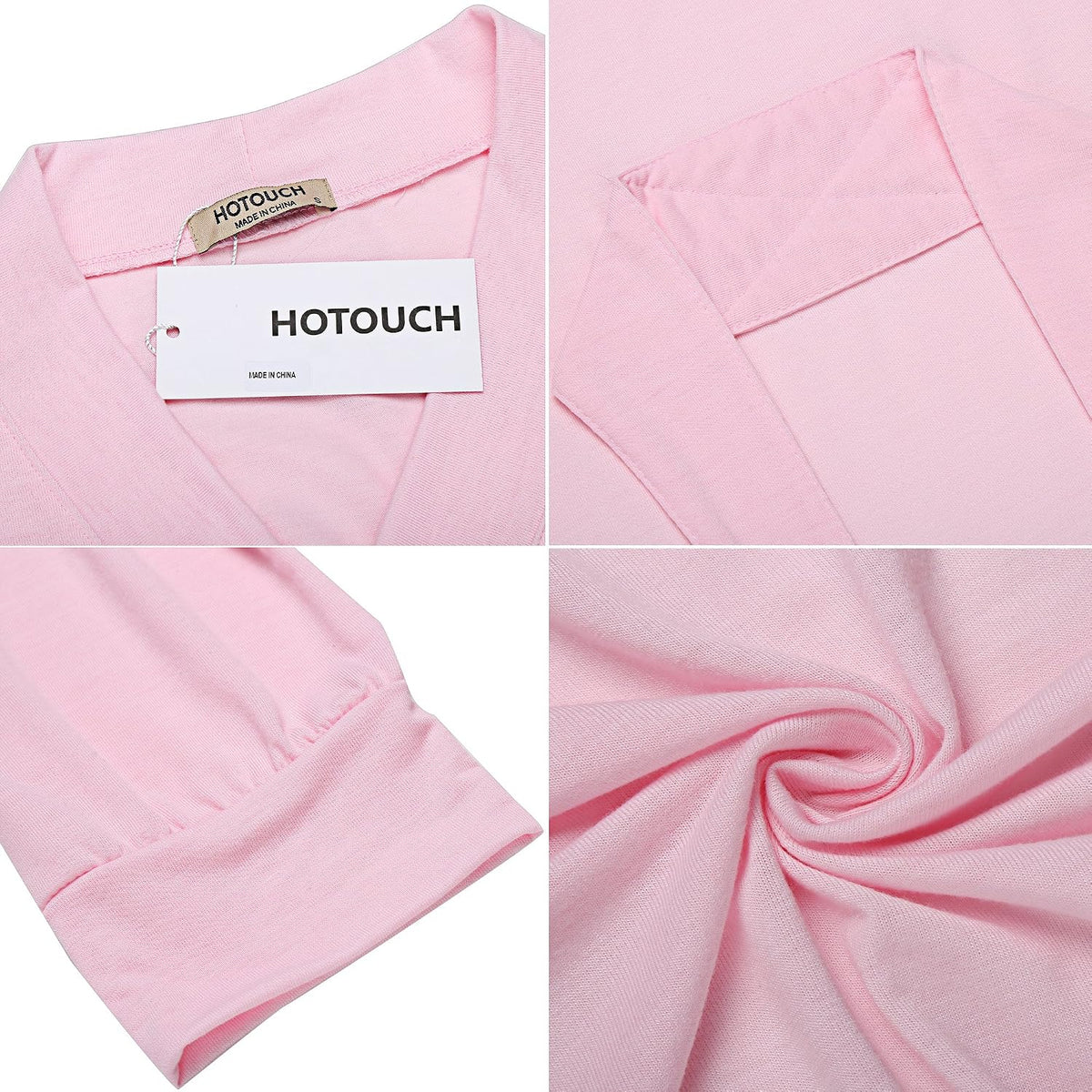 Womens Robe Lightweight Short Knit Bathrobe Soft Ladies Sleepwear