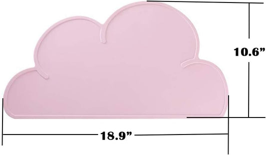 Silicone Pet Feeding Food Mat Dog Cat Placemat with Raised Edge