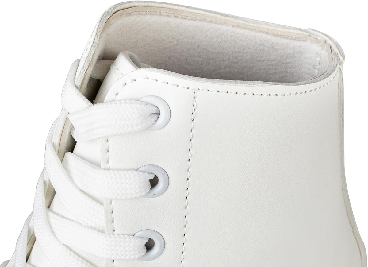 Women's High-top Roller Skates - PU Leather Indoor/Outdoor Four-Wheel Skates