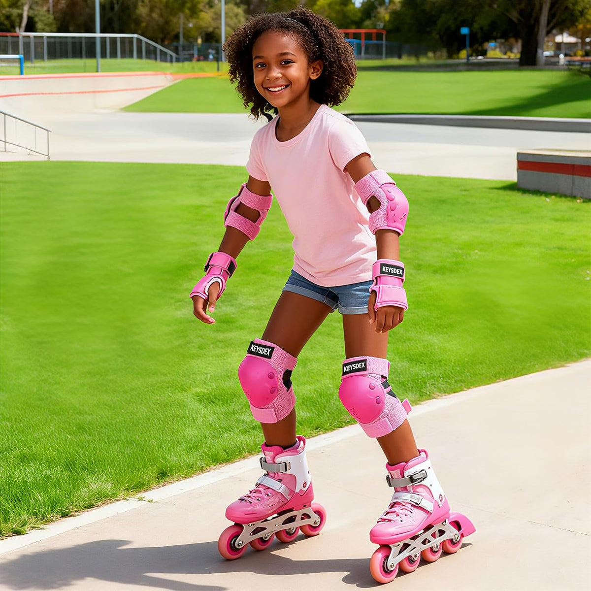 Kids Skate Protective Gear Set for 3-15 Years