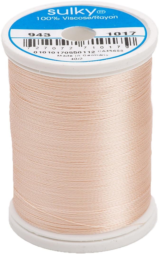 Of America 268d 40wt 2-Ply Rayon Thread, 850 yd, Pastel Peach