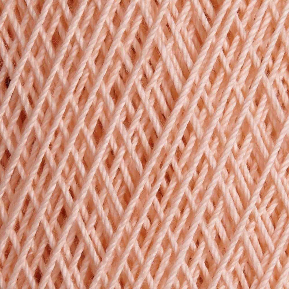 Classic Crochet Thread Size 10 Solids - Light Peach (424)