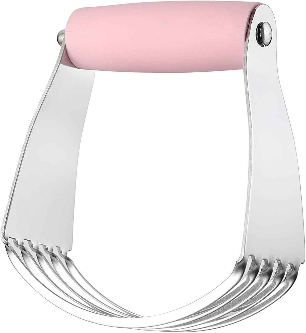 Medium Dough Blender Hand Tool - Pastry Cutter - Pink Lemonade