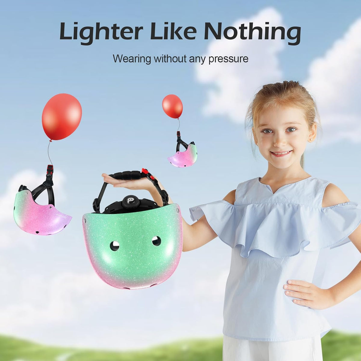 Kids Bike Helmet for Boy Girl Age 3-8 for Cycling, Scooter, Skating