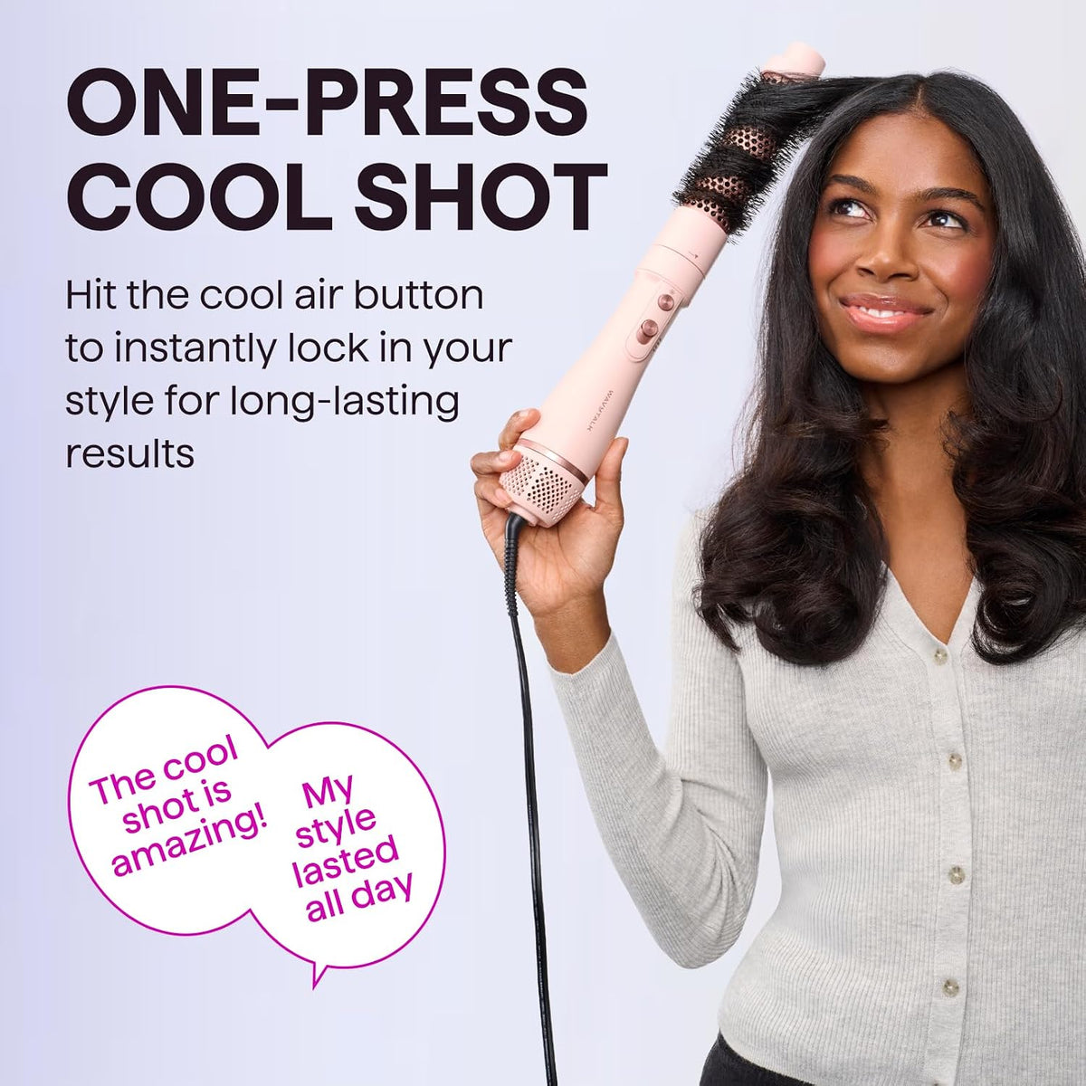 Blow Dryer Brush Set, Wavytalk Air Sculpt 5-in-1 Hot Air Brush Set