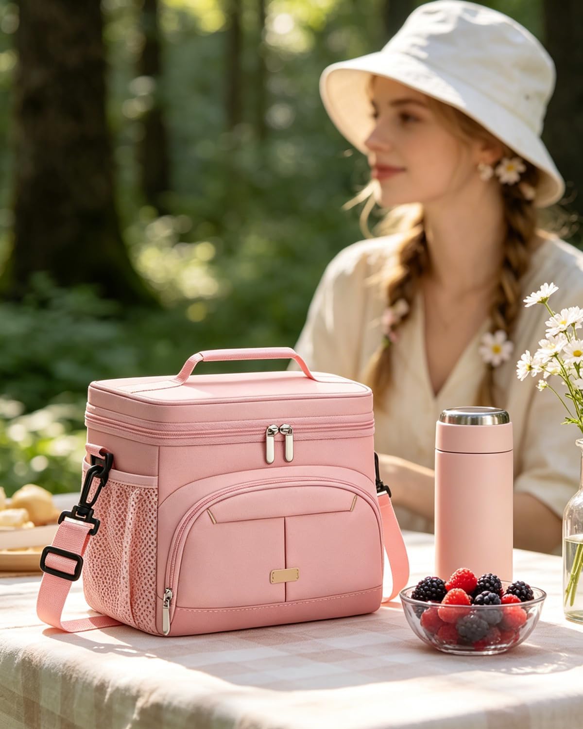 Lunch Box for Men Women Insulated Lunch Tote Cooler Bag Lunchbox