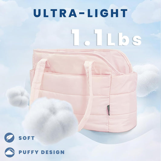Lightweight Puffy for Small Dogs, Pink