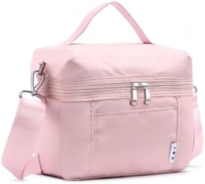 NOL 8L Insulated Lunch Bag for Women, Medium, Pink