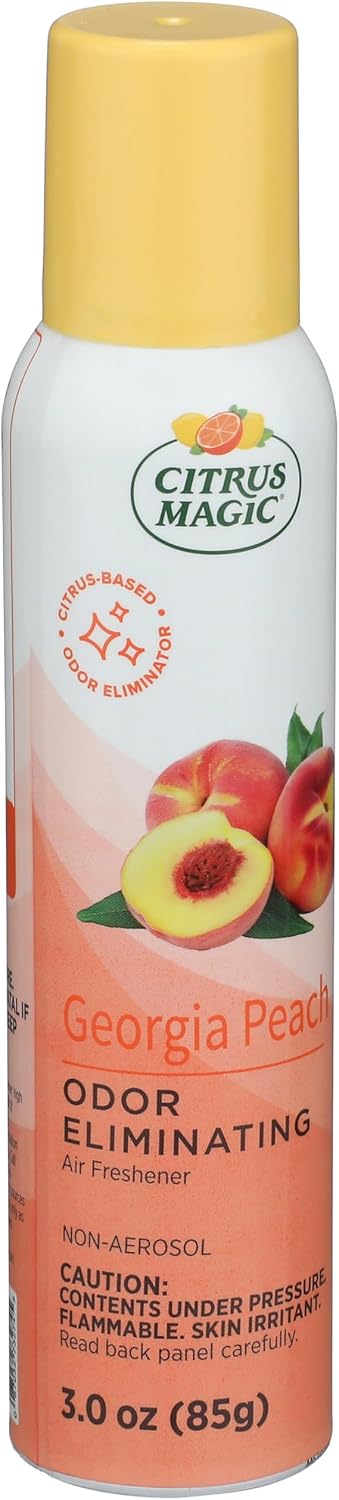 Air Freshener Spray, Georgia Peach, 3 Ounce, Pack of 3