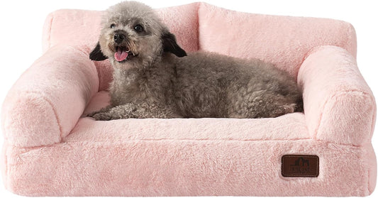 Small Dog Large Cat Bed Puppy Couch Beds for Pets up to 25 lbs