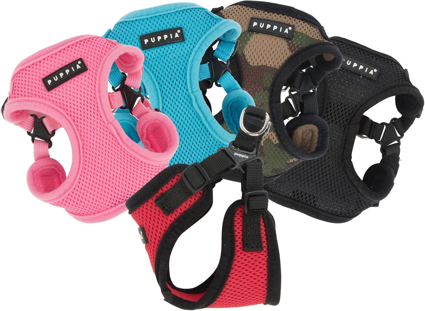 PARA-HC1533-PK-S Pink Soft Harness C Pet-Vest-Harnesses, Small