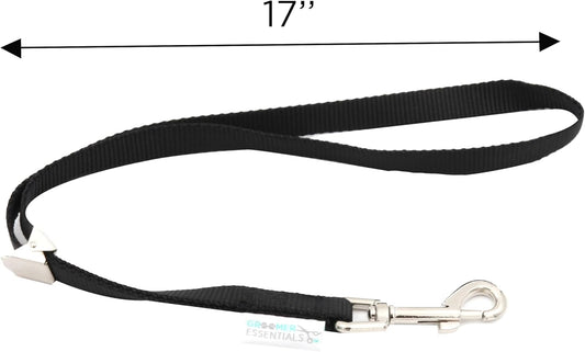 GROOMER ESSENTIALS Small 17" Grooming Loops - Black