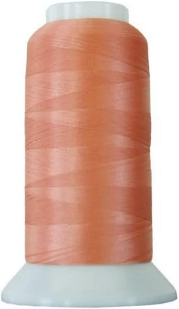 Bottom Line 2-Ply 60-Weight Polyester Embroidery Quilting Sewing Thread - 3,000 Yard Cone (#615 Peach)