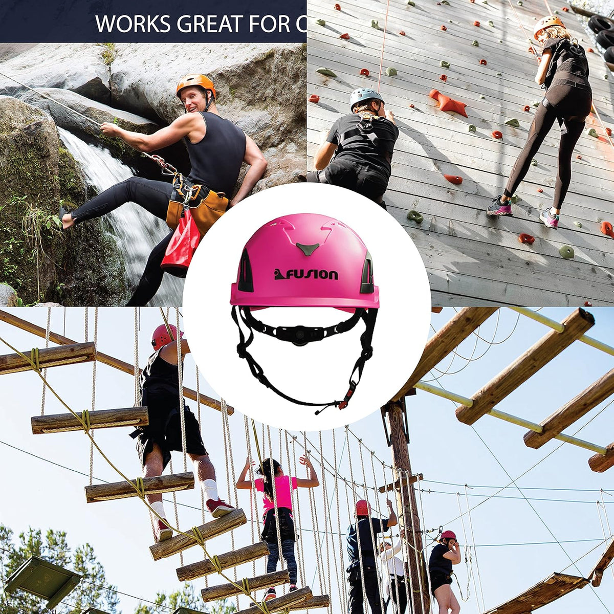 Meka Work Helmet for Climbing, Biking, Roller Skating and Skateboarding for Kids and Adult