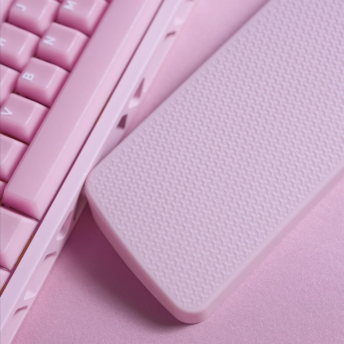 Sakura Pink Silicone Palm Keyboard Wrist Rest
