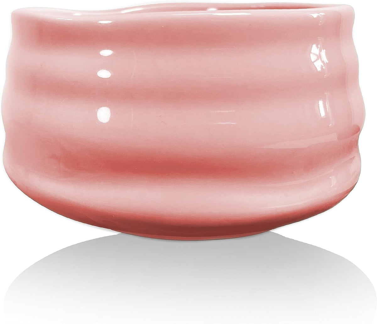 Ceramic Matcha Bowl Handmade Chawan 500ml (Pink)