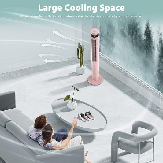 Tower Fan 42INCH, PINK