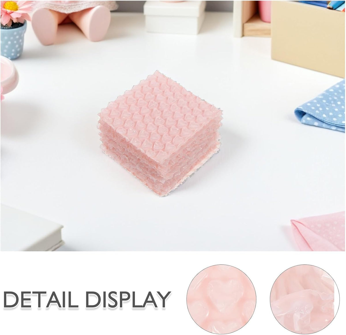 50pcs Pink Heart-shaped Air Bubble Bags for Shipping Fragile Items and Parcels, Lightweight Plastic Bubble Padded Bags with Quick Packing Feature, for Shipping Boxes and Storage
