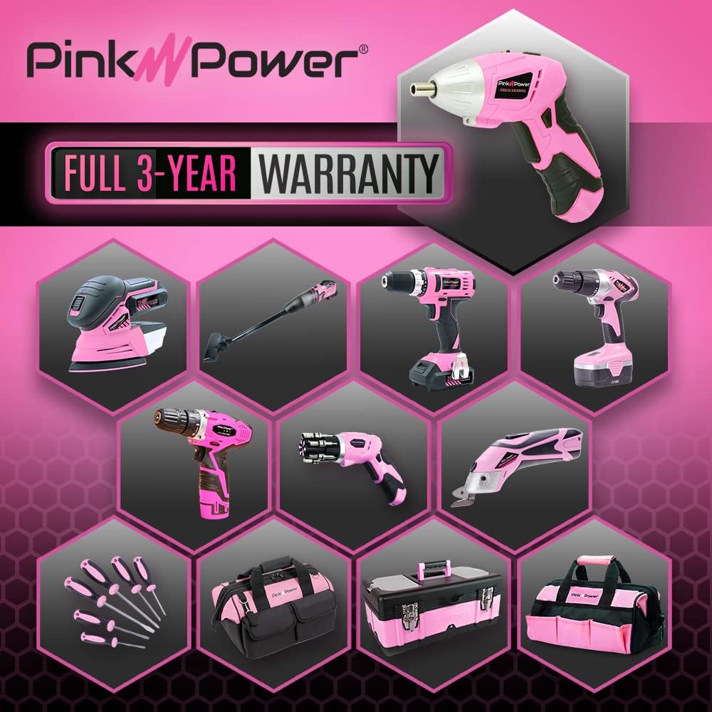 3.6 Volt Electric Screwdriver Cordless Rechargeable for Women