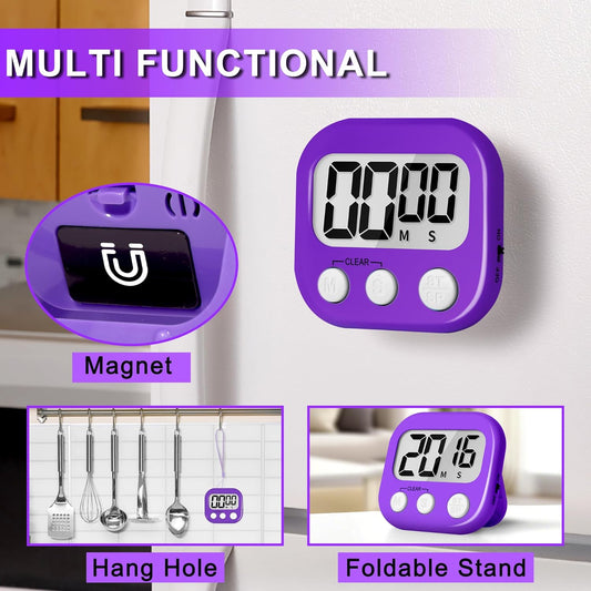 Classroom Timer for Kids Teachers 2 Pack Digital Timers Pur Pk