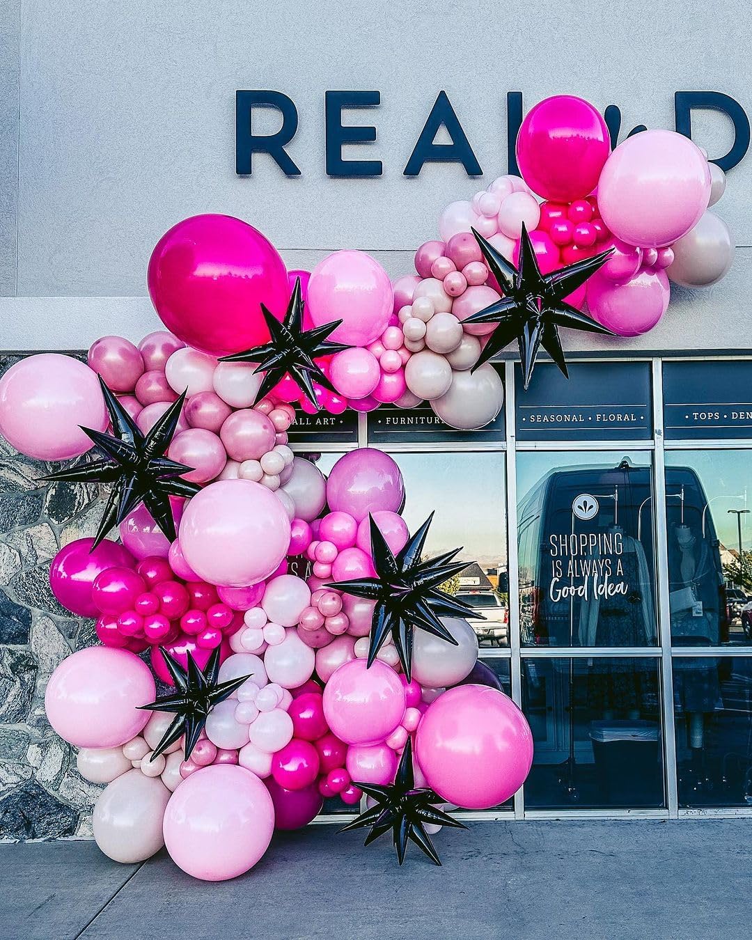 Pink Balloons Set 60pcs 12 inch