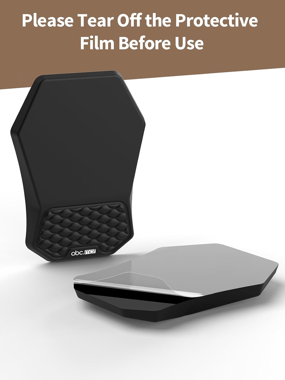 Ergonomic Mouse Pad with Wrist Rest & Keyboard Wrist Rest Support Set
