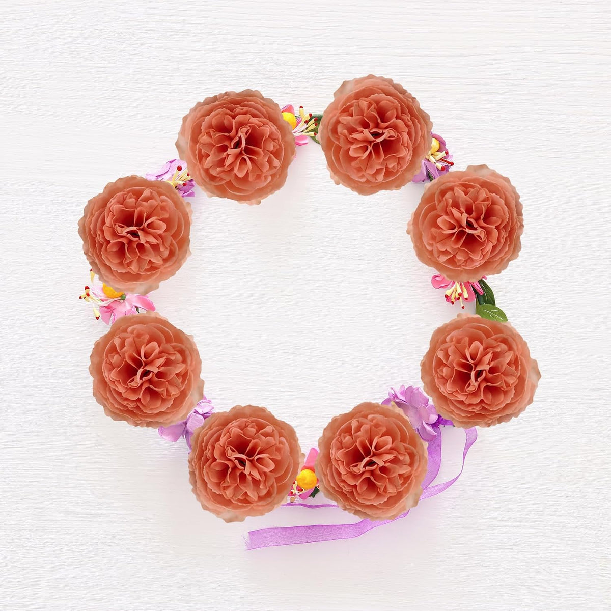 Coral Pink Rose Heads 40 PCS for Artificial Flowers Bulk
