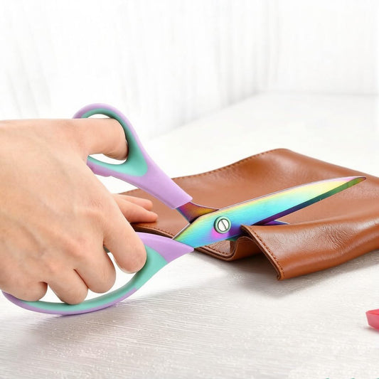 Ribbon Scissors Set, Paper Cutting Fabric Scissor Kit Home Supplies