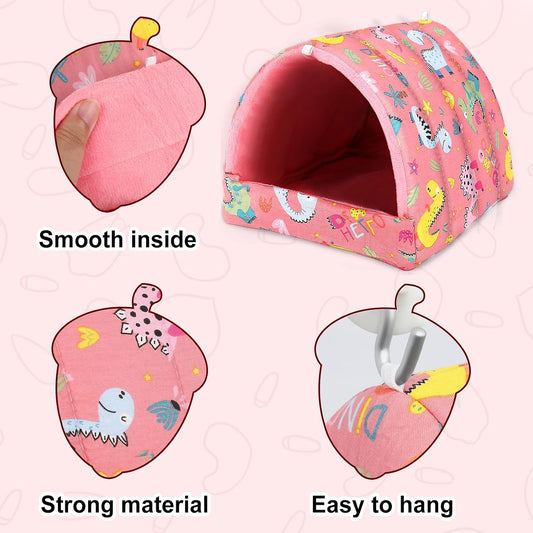 2 Pack Guinea Pig Bed,Guinea Pig Hideout