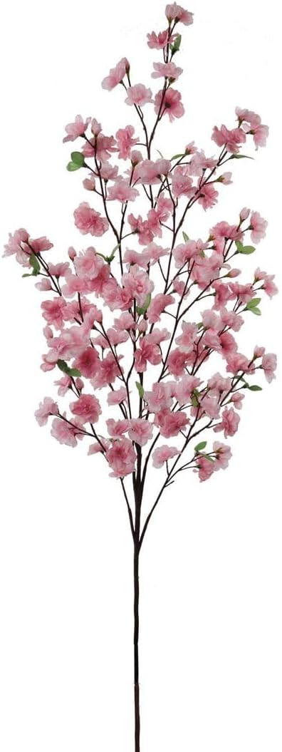 Dark Pink Cherry Blossom Branches, 3 Pack 52in Silk Sakura