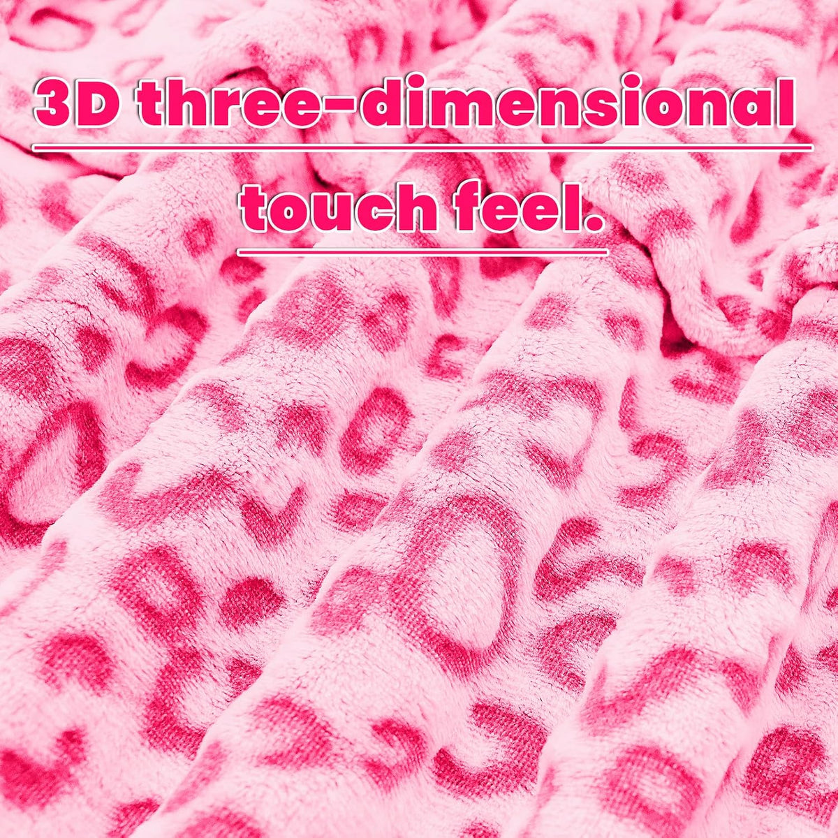 Pink Throw Blanket for Girls, Warm Soft Fuzzy Cute Small Fleece Toddler Throw Blanket for Lap Nap Daycare, Pink Gifts for Girls Women, Home Room Decor, 40x50 Inches