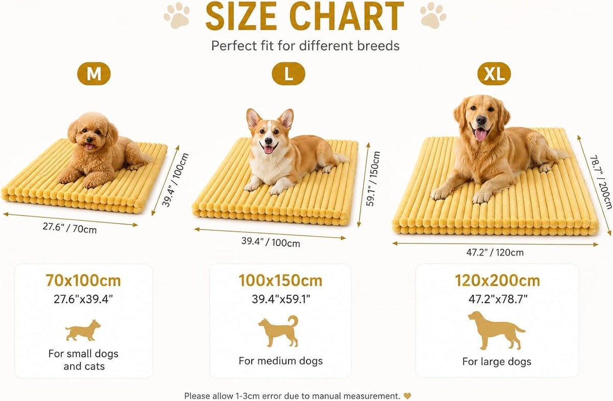 Calming Dog Blanket, Yellow Dog Blanket, Rabbit Hair Plush, Soft and Comfortable for Indoors Sofa, Kennel Couch, Bed, Car Seat (Pink,120x200cm)