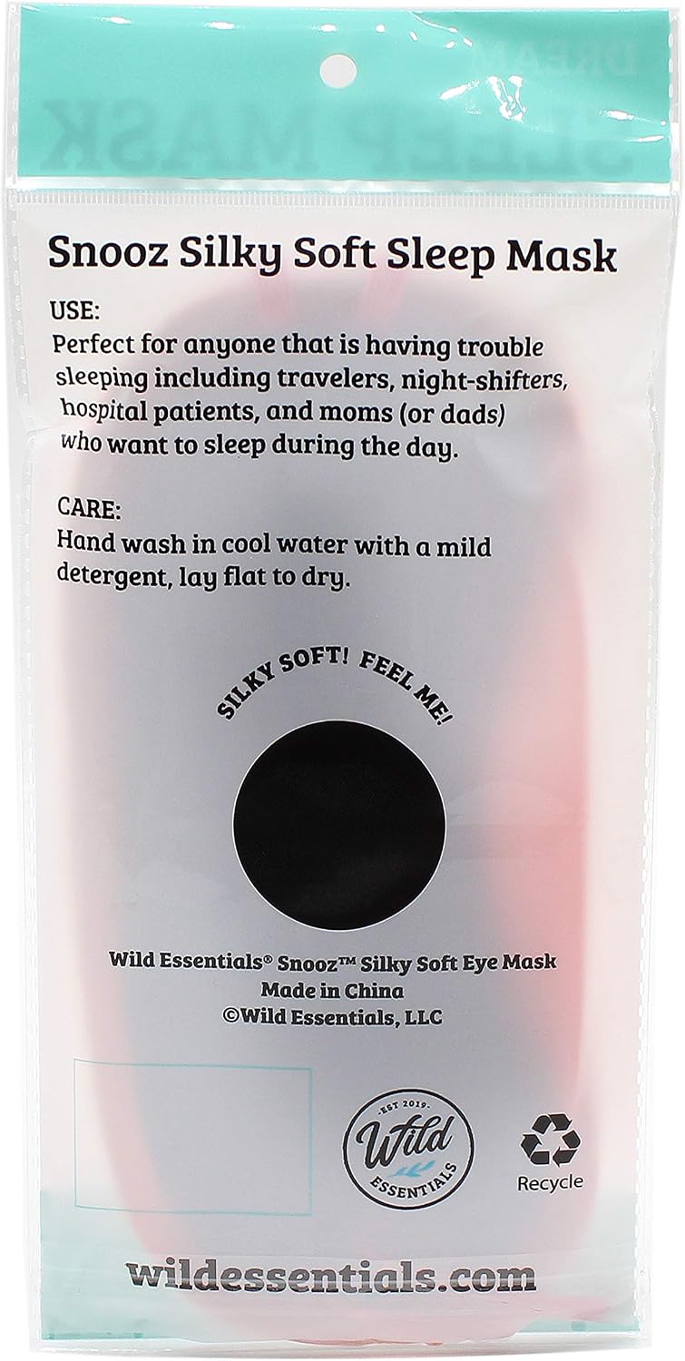 Snooz Silky Soft Sleep Mask - Georgia Peach
