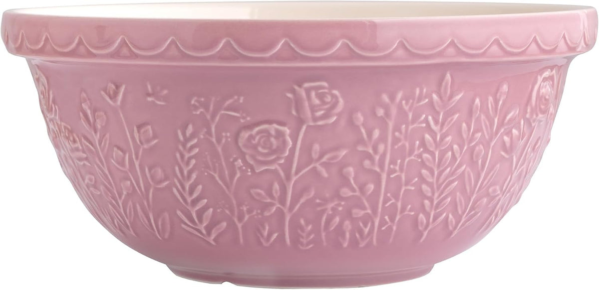 In The Meadow S12 (4.25 Qt) Mixing Bowl | Rose (Pink)