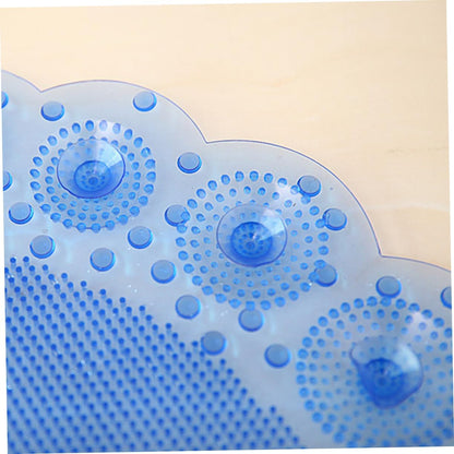 Anti-Slip Bathroom Mat with Suction Cups Non-Slip PVC Bath Rug for Shower Stall and Floor Pink and Wearproof Design for Home Use