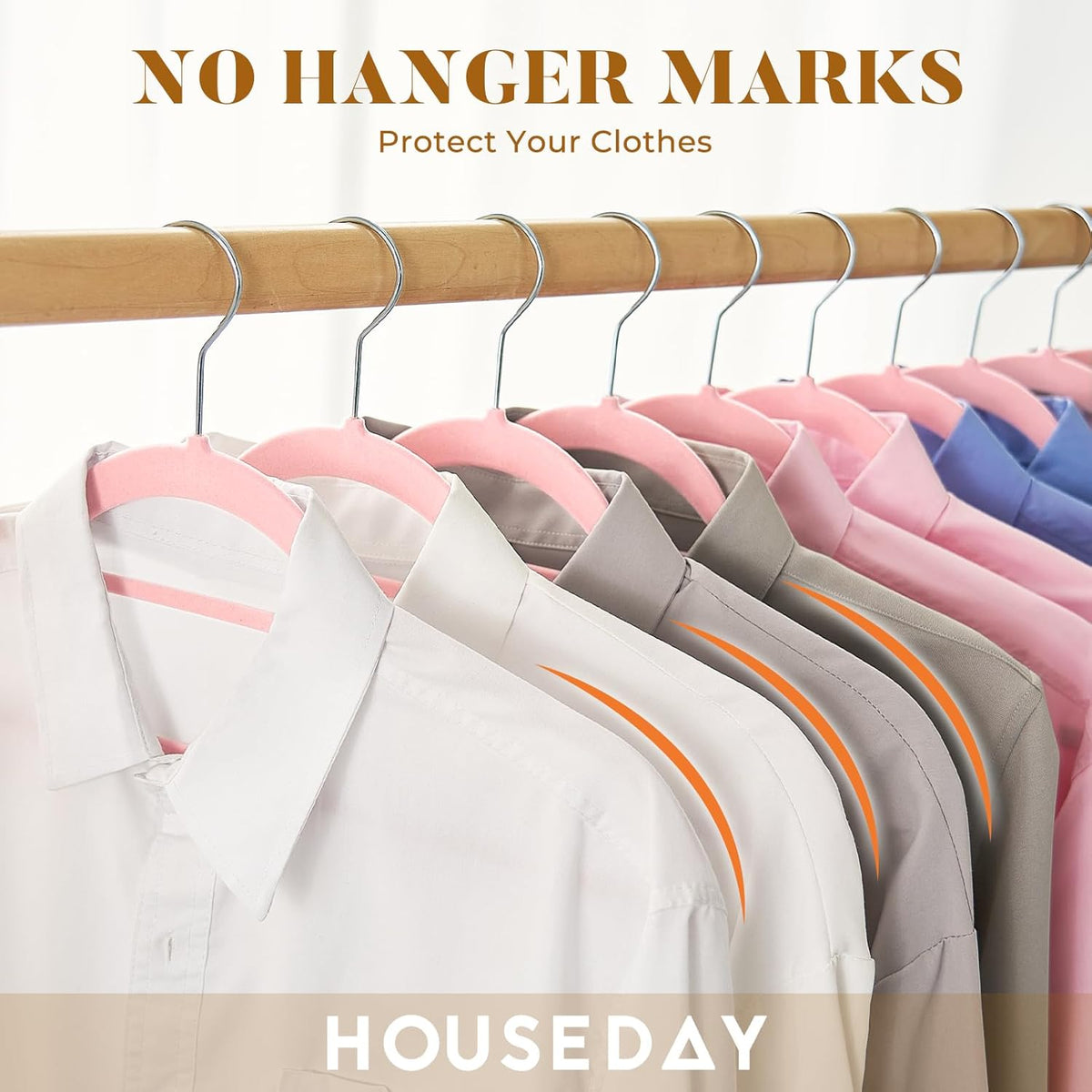 Premium Velvet Hangers 20 Pack, Non-Slip Hangers with Tie Bar