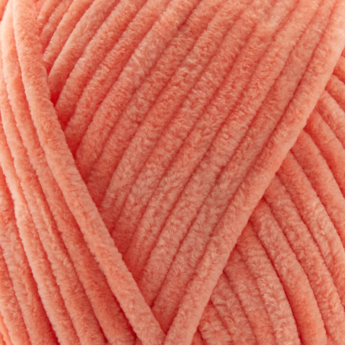 Peach Pink Sweet Snuggles Lite Yarn - Super Bulky Yarn for Knitting, Crochet, Weaving, Arts & Crafts, 12 Pack