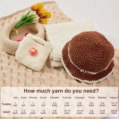 Blanket Yarn 100g/3.5oz - Rose Pink Chenille Yarn 6 Super Bulky - 72 Yards - Knitting, Crocheting & Crafts Chunky Yarn