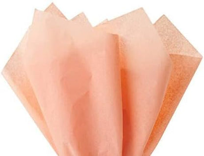 Gift Wrapping Tissue Paper 20x30 24 Pack (Peach)
