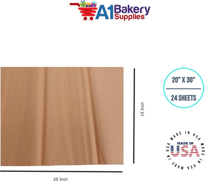 Gift Wrapping Tissue Paper 20x30 24 Pack (Peach)