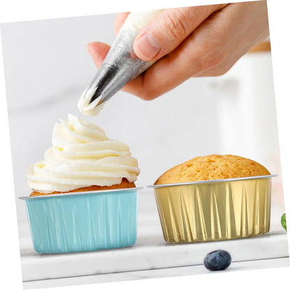 Multi-function Pudding Cups 20pcs Aluminum Foil Easy Clean Baking