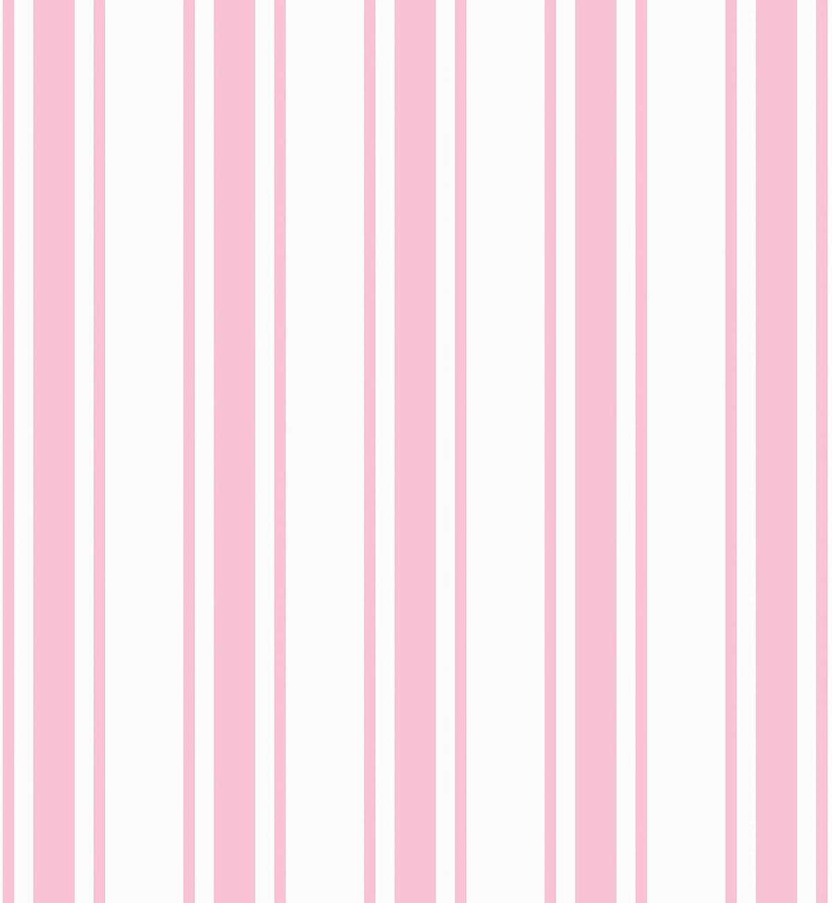 Pink Striped Wallpaper Peel and Stick Preppy Pink Stripe Contact Paper for Cabinets Accent Walls Nursery 17.7''x118'' Removable Self Adhesive Striped Geometric Wallpaper for Bedroom Girls Room
