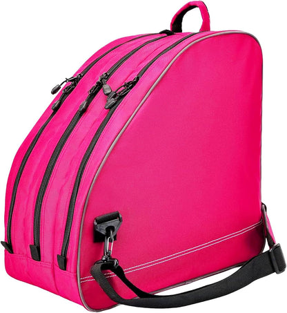 Skate Bag for Ice, Roller & Inline for Youth and Adults